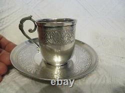 Old Solid Silver Cup 110 Gr Goldsmith Ad