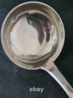 Old Solid Silver Ladle, Old Man's Stamp, 208 Grams