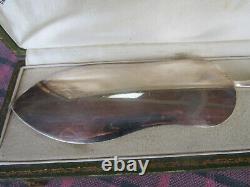 Old Solid Silver Pie Or Cake Shovel, Minerva + Box