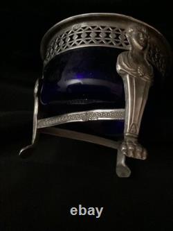 Old Solid Silver Salt Cellar, First Empire Period