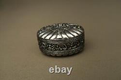 Old Solid Silver and Vermeil Box