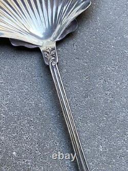 Old Spoon Strawberry Shovel In Solid Silver Minerve Art Nouveau Shelling