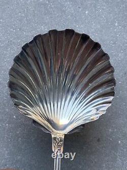 Old Spoon Strawberry Shovel In Solid Silver Minerve Art Nouveau Shelling