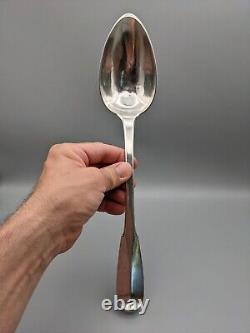 Old Spoon With Ragout Dehanne Uniplat Silver Punch Cock 1st Title Xixth