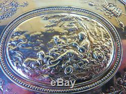 Old Sterling Silver Box Minerva Pastoral Scene Silver Silberne Box Box