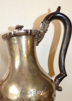 Old Sterling Silver Coffeemaker Minerva 1st Title Orfevre Odiot Paris