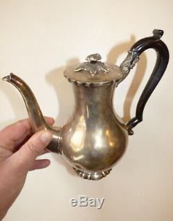 Old Sterling Silver Coffeemaker Minerva 1st Title Orfevre Odiot Paris