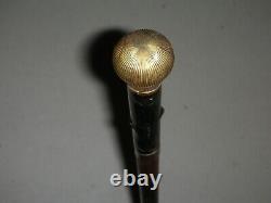 Old Walking Rod With Anti-cane Paw