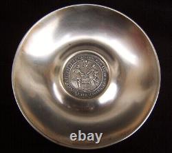 Old Wedding Medals Germany Dadler Solid Silver Coin Dish Empty Pocket