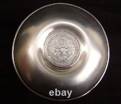 Old Wedding Medals Germany Dadler Solid Silver Coin Dish Empty Pocket