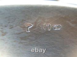 Old Wedding Medals Germany Dadler Solid Silver Coin Dish Empty Pocket