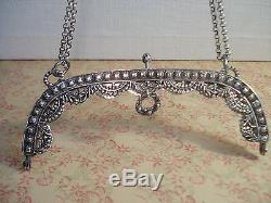 Old Xixth Century Sacrobe Classified In Silver Silver With Chain