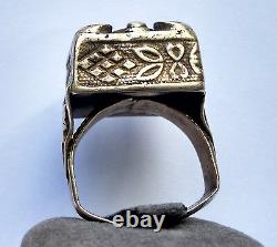 Old Yemen Ring Yemen 19th Silver