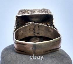 Old Yemen Ring Yemen 19th Silver