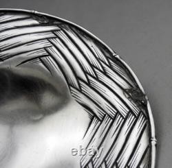 Old footed cup in solid silver, Japanese hallmarked, Japan, Meiji period
