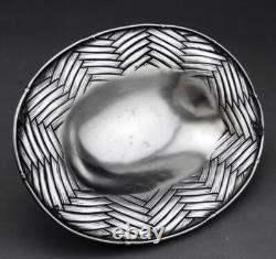 Old footed cup in solid silver, Japanese hallmarked, Japan, Meiji period