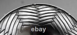 Old footed cup in solid silver, hallmarked, Japanese, Japan, Meiji period