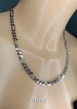Old heavy chain with solid 925 silver links