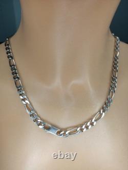 Old heavy chain with solid 925 silver links