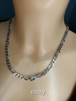 Old heavy chain with solid 925 silver links