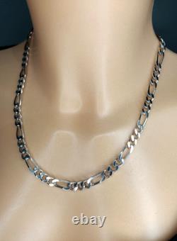 Old heavy chain with solid 925 silver links