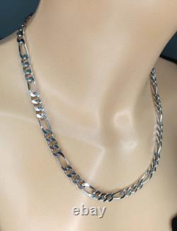 Old heavy chain with solid 925 silver links