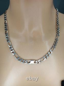 Old heavy chain with solid 925 silver links