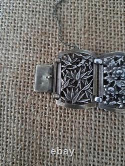 Old solid silver bracelet, very rare