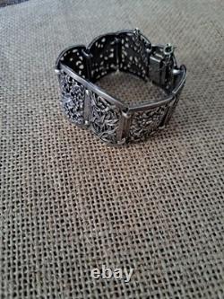 Old solid silver bracelet, very rare
