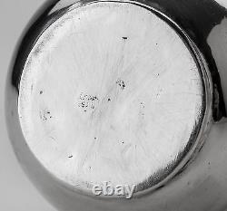 POT 18th SILVER MASSIVE ANCIENT CREAMER POT 18th century