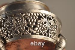 Pair of Antique Chinese Silver Salt Cellars