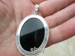 Pendentif-cameus Antique Made Of Antique Glass Paste-solid Silver 925/silver