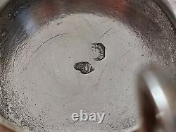 Poiforcat Anncienian Coffee Pair Of Double Sallers Argent Massif Minerve 19th