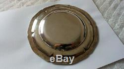 Puiforcat Old Bread Plates Silver Edge Net Sterling Silver