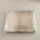Purse Powder Compact With Antique Mirror, Guilloché Solid Silver, Art Deco Style