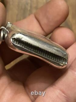 Pyrogen & Sterling Silver & Matchbox & English Work & Antique