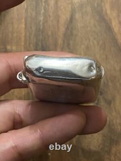 Pyrogen & Sterling Silver & Matchbox & English Work & Antique