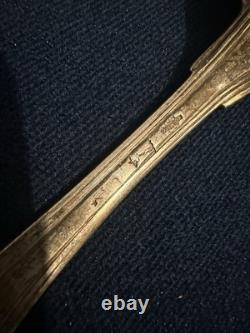 Rare Antique General's Farmer Spoon Solid Silver/18th Century, XVIIIth