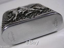 Rare Lighter Nova Sterling Silver Essence Old Collection