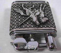 Rare Lighter Nova Sterling Silver Essence Old Collection