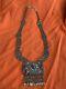 Rare Massive Silver Large Berber Oriental Necklace Egypt Ancient Lapis Lazuli