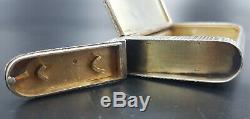 Rare Old Case Pyrogenic In Russian Cigarette Cigarette Case Russian Solid Silver