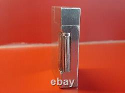 Rare Old Petrol Lighter Solid Silver Type Dunhill Prototype Collection