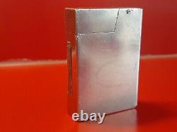 Rare Old Petrol Lighter Solid Silver Type Dunhill Prototype Collection