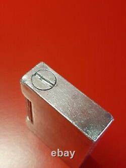 Rare Old Petrol Lighter Solid Silver Type Dunhill Prototype Collection