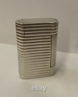 Rare Old Petrol Lighter Van Cleef & Arpels Silver Massif