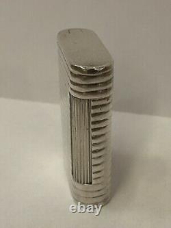 Rare Old Petrol Lighter Van Cleef & Arpels Silver Massif