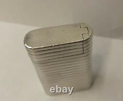 Rare Old Petrol Lighter Van Cleef & Arpels Silver Massif