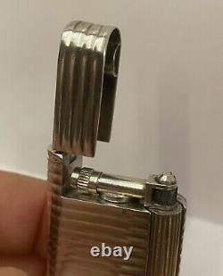 Rare Old Petrol Lighter Van Cleef & Arpels Silver Massif