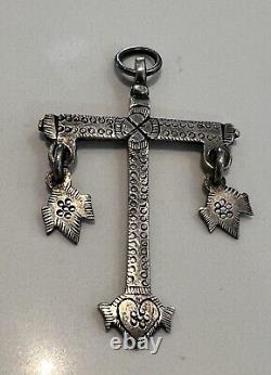 Rare Old Regional Cross 17/18 Same Silver Mixed